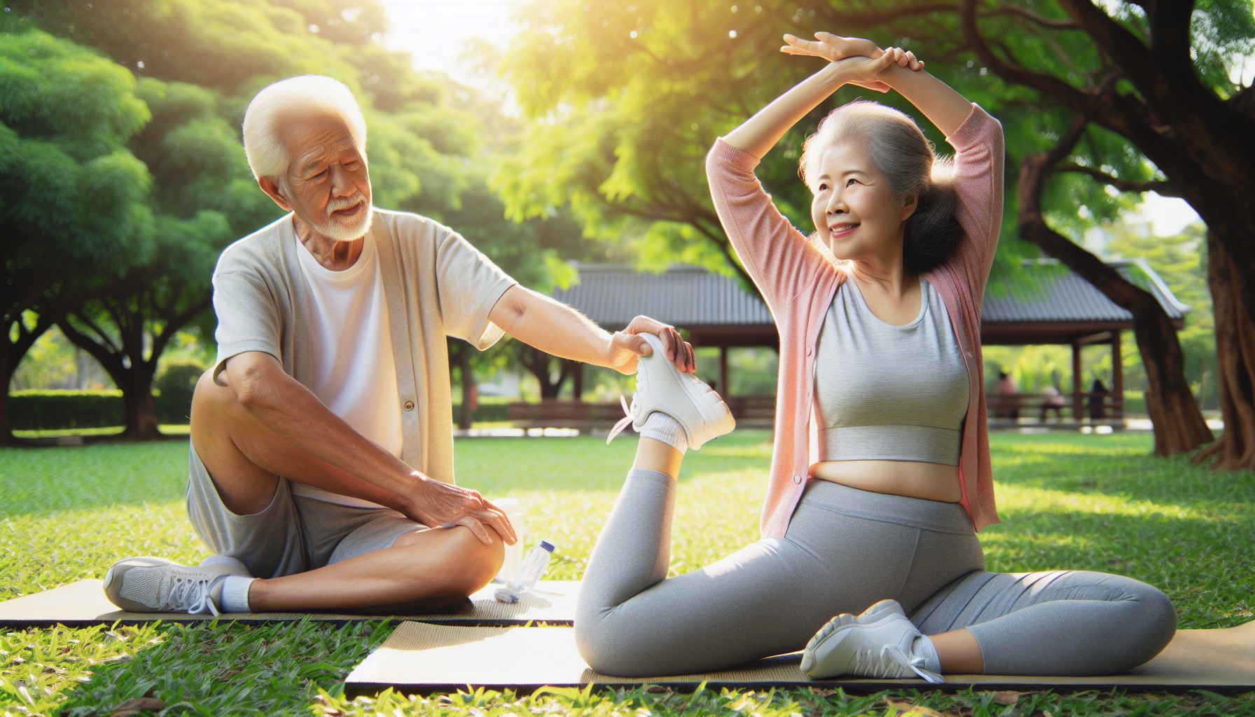 [건강] 유연성 운동으로 통증 없는 노년 만들기 관련 이미지