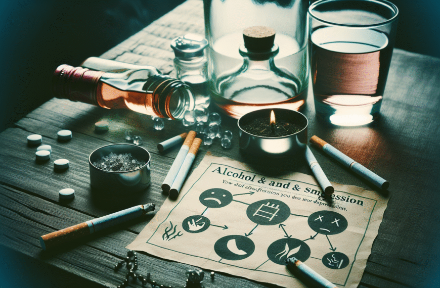 [건강] 술담배와 생활습관이 우울증에 미치는 영향 관련 이미지