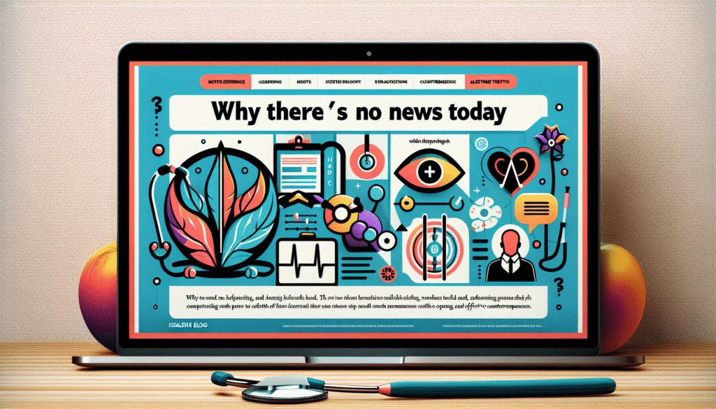 [건강] 오늘 발행된 뉴스가 없는 이유와 대처 방법 관련 이미지