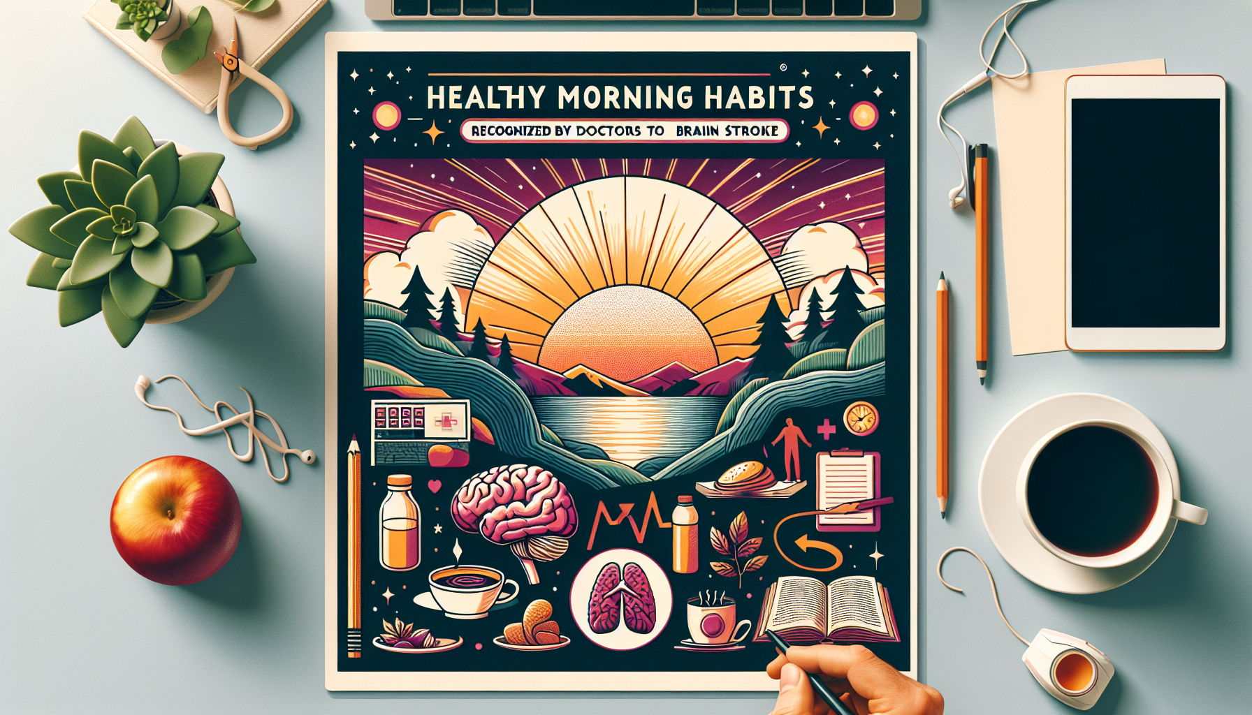 건강 의사도 인정한 뇌경색 완화 아침 습관 관련 이미지