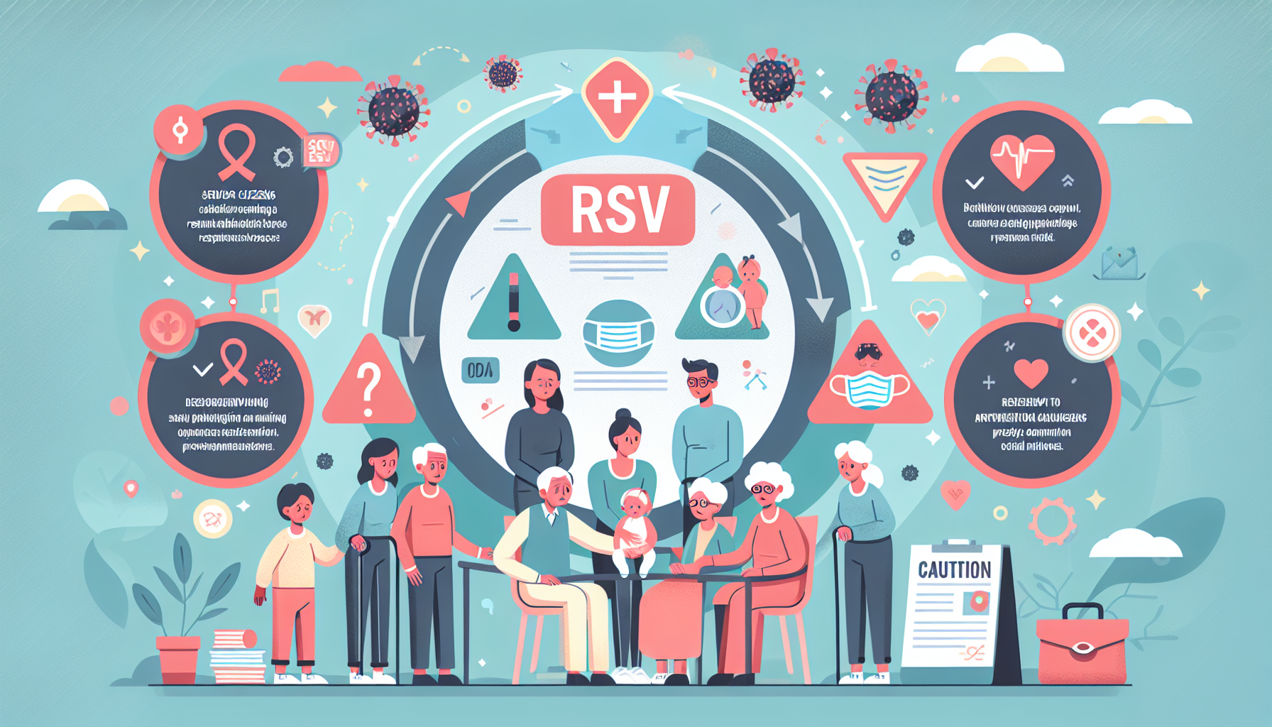 [건강 정보] RSV 호흡기 질환 고령층 영유아 주의 관련 이미지