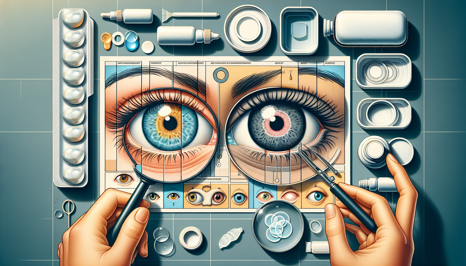 [건강정보] 콘택트렌즈 사용법과 눈 건강 관리법 관련 이미지