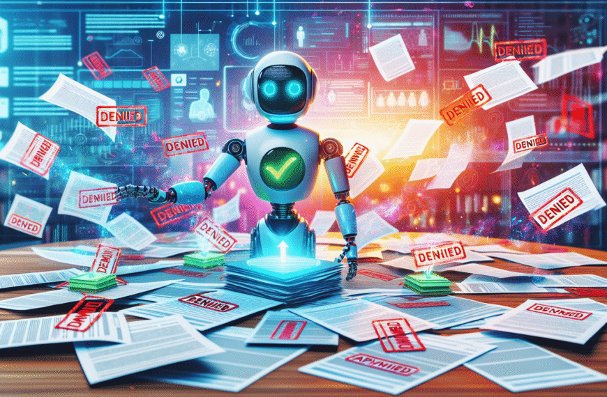 헬스케어 AI 엠버 보험 청구 거부 해결 혁신 관련 이미지