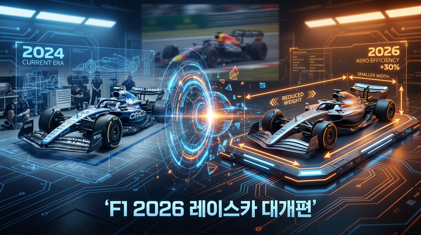 F1 2026 시즌, 레이스 카 부터 전부 갈아엎는다! Pt.1 관련 이미지