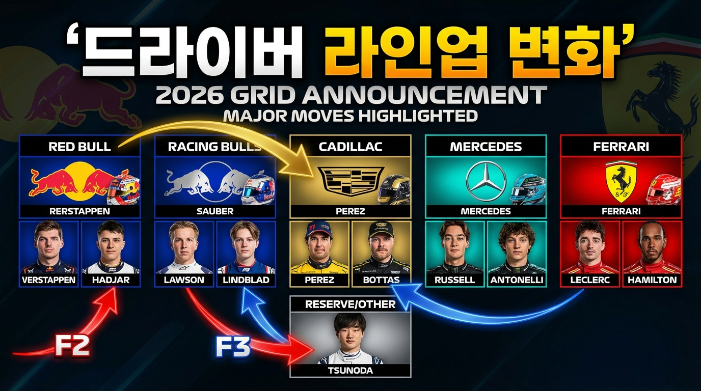 F1 2026시즌, 팀도 서킷도 다 뒤집힌다! Pt.2 관련 이미지