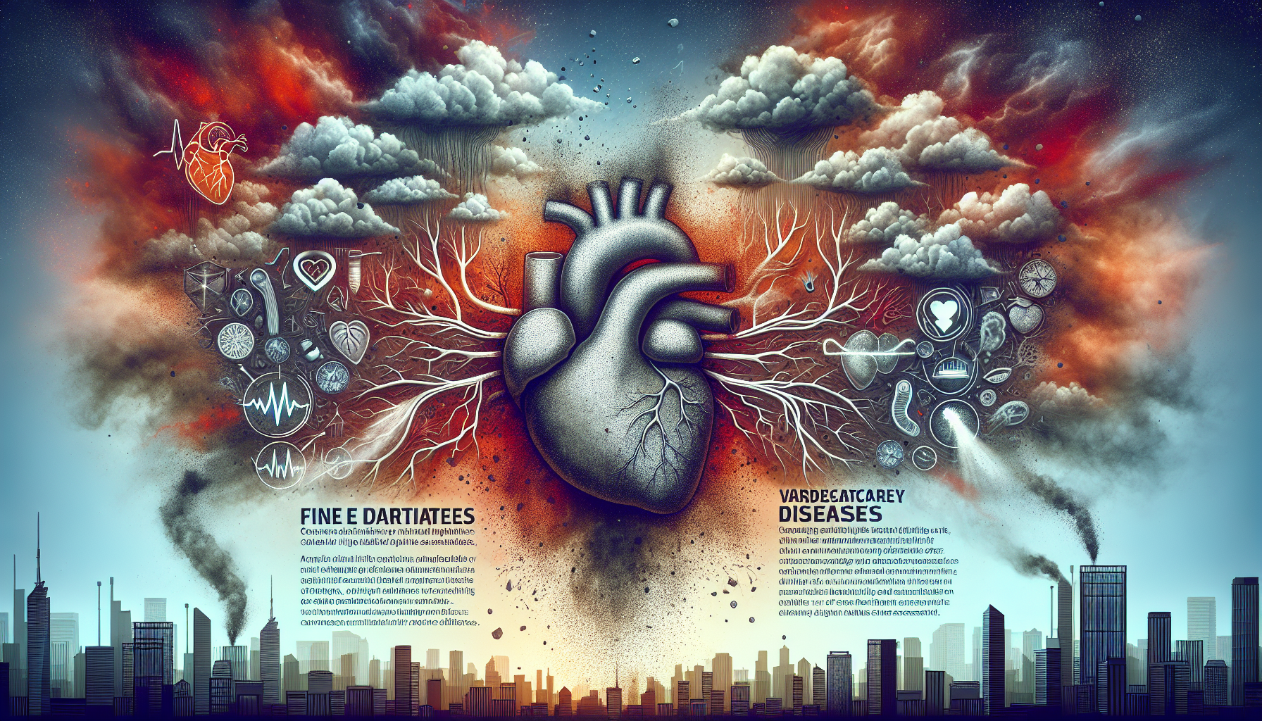 [건강] 미세먼지와 심혈관 질환의 위험성 경고 관련 이미지