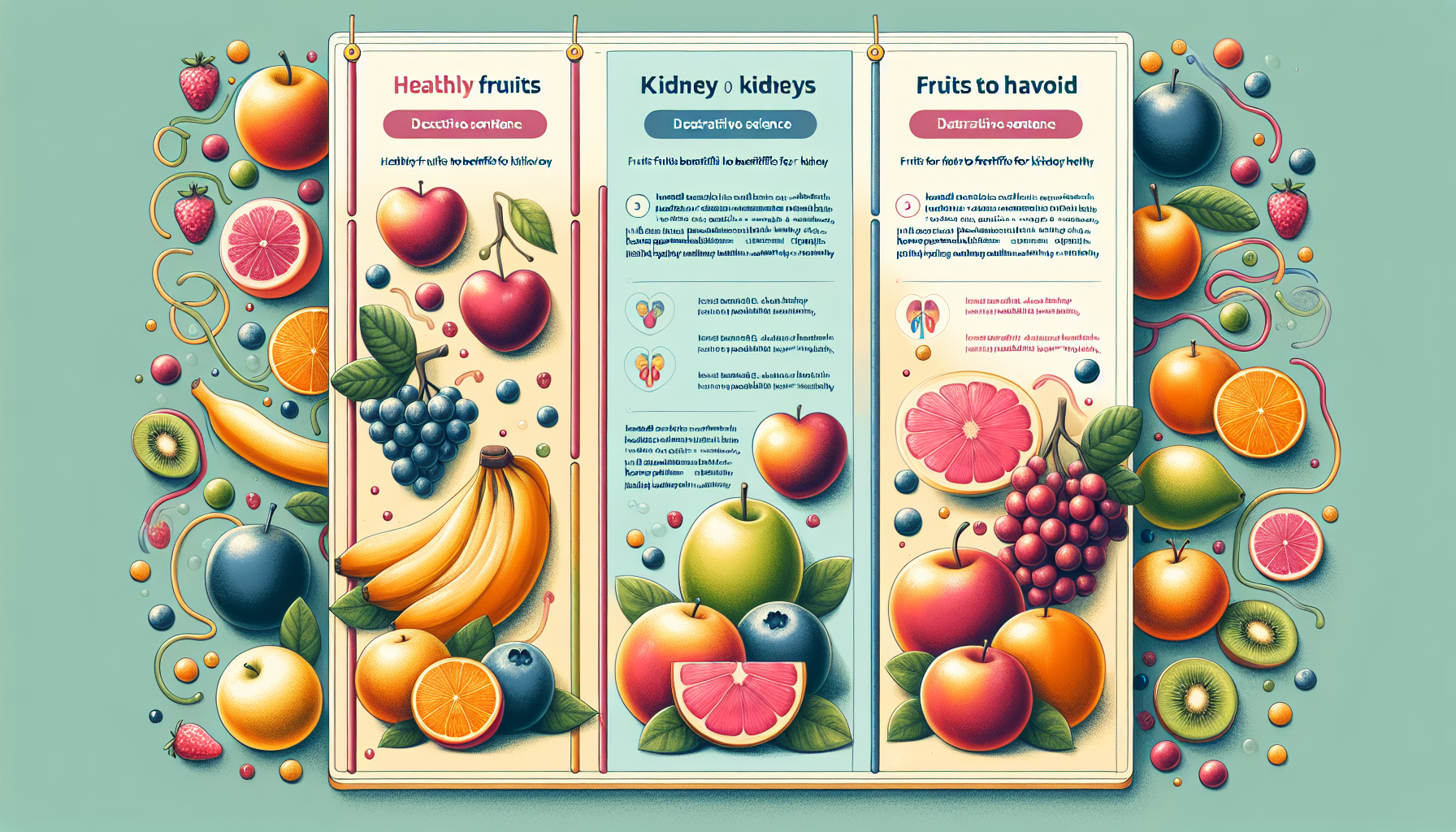 건강 신장에 좋은 과일과 피해야 할 과일 3가지 관련 이미지