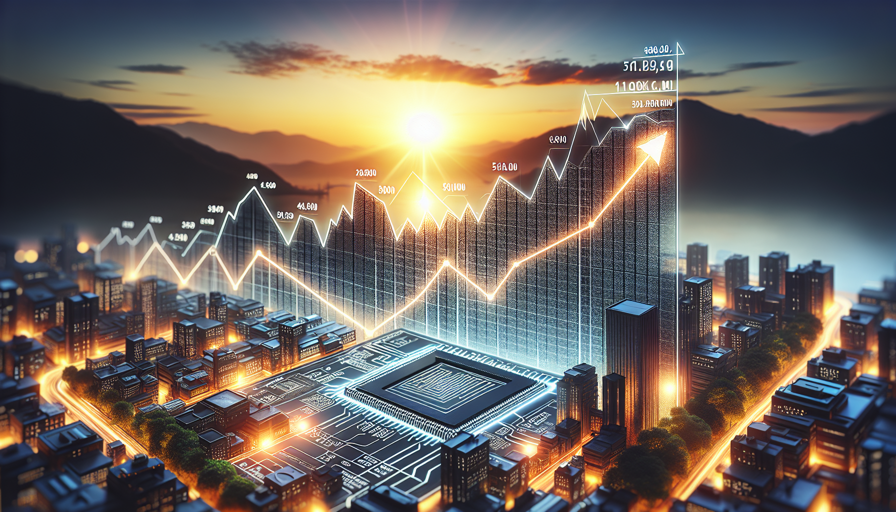 [경제] 코스피 5000 돌파 반도체주 상승세 관련 이미지