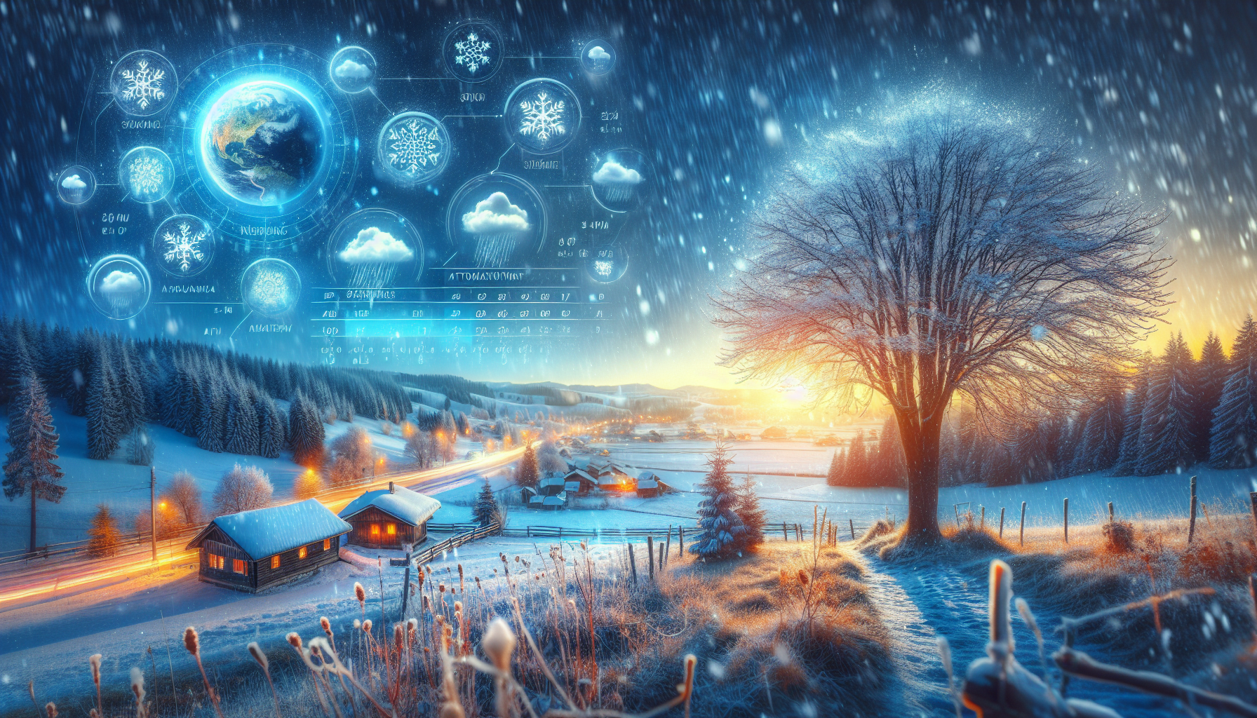 날씨 2026년 1월 13일 중부지방 눈비 예보 관련 이미지