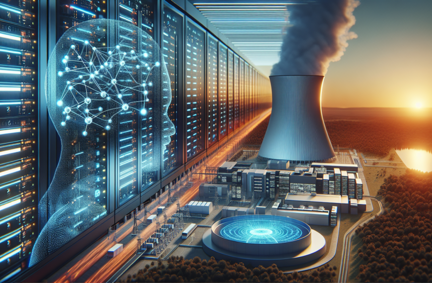 [뉴스] 인공지능 데이터센터와 원자력 발전 연계 가능성 관련 이미지