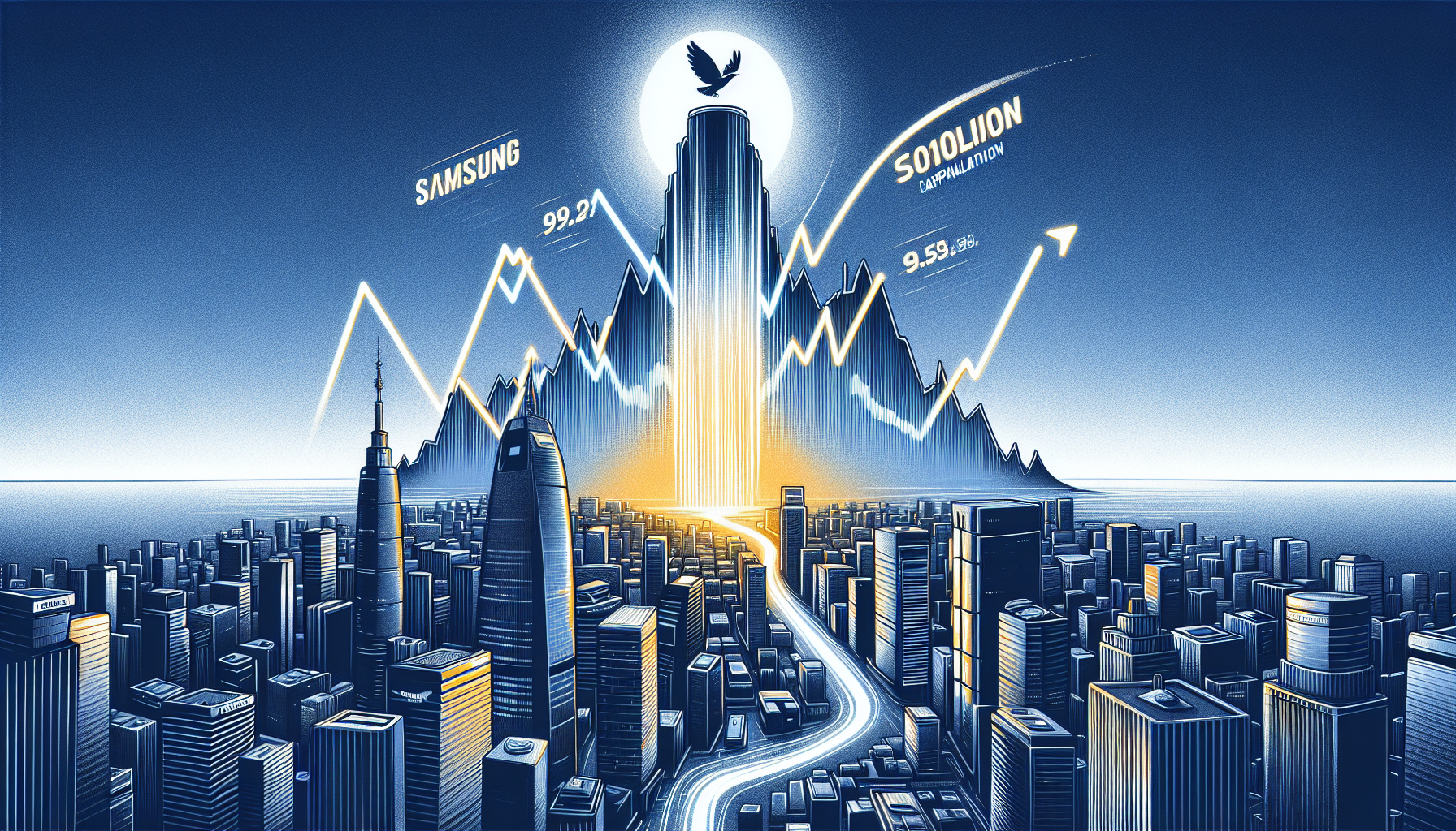 [주식 시황] 삼성전자 시총 1000조 돌파와 코스피 상승 마감 관련 이미지