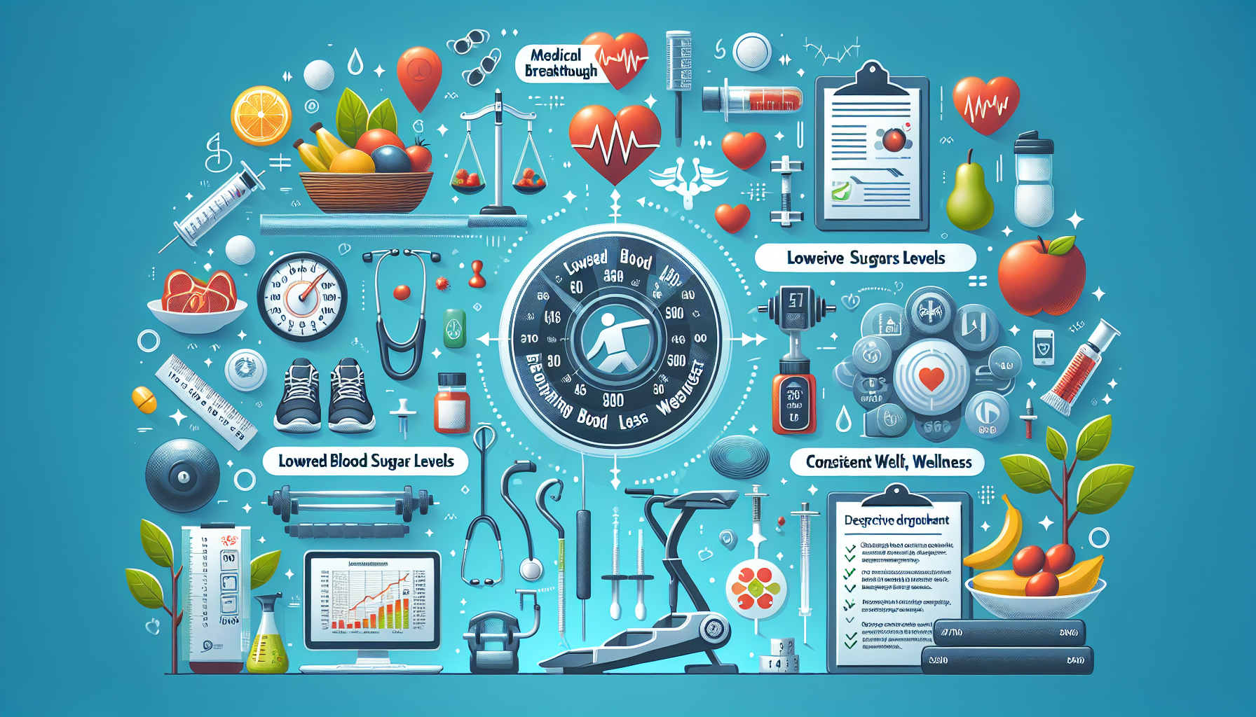[건강정보] 살 안 빼고 혈당 낮추는 연구 성과 관련 이미지