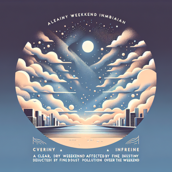 [날씨] 초미세먼지 주의 맑지만 건조한 주말 대비 관련 이미지