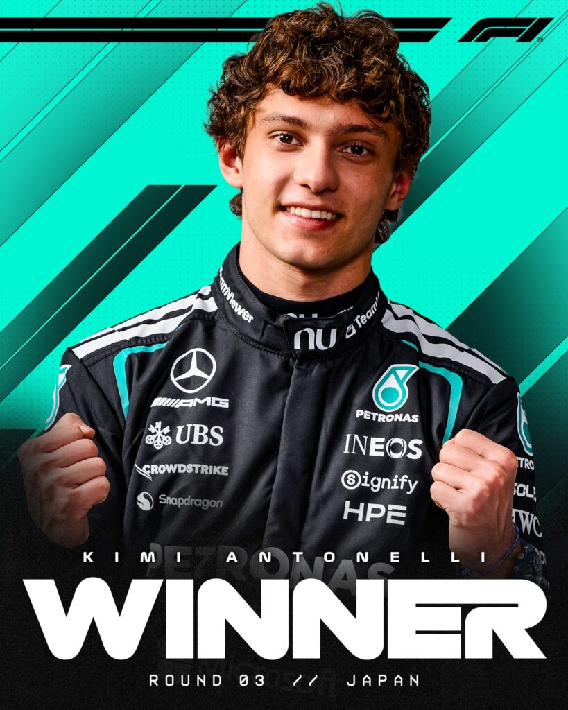 F1 일본 그랑프리 | 안토넬리 지배 관련 이미지