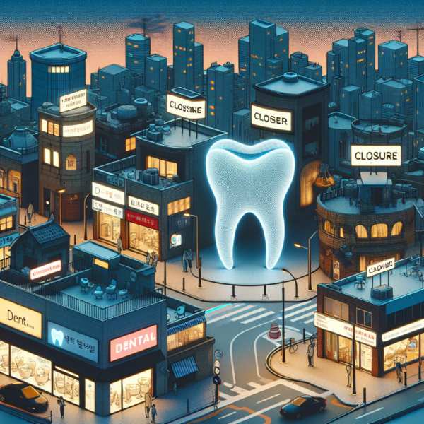 의료 서울 치과 개원시장 변화와 폐업 증가 관련 이미지