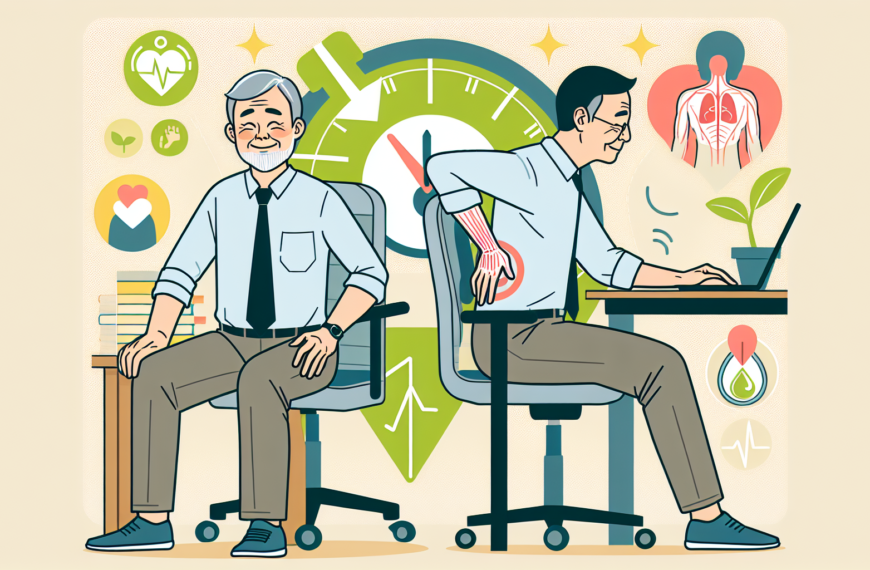 [건강] 오래 앉아있는 습관이 주는 심각한 위험성과 예방법