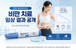 건강 레타트루타이드 비만 치료 임상 결과 공개 관련 이미지