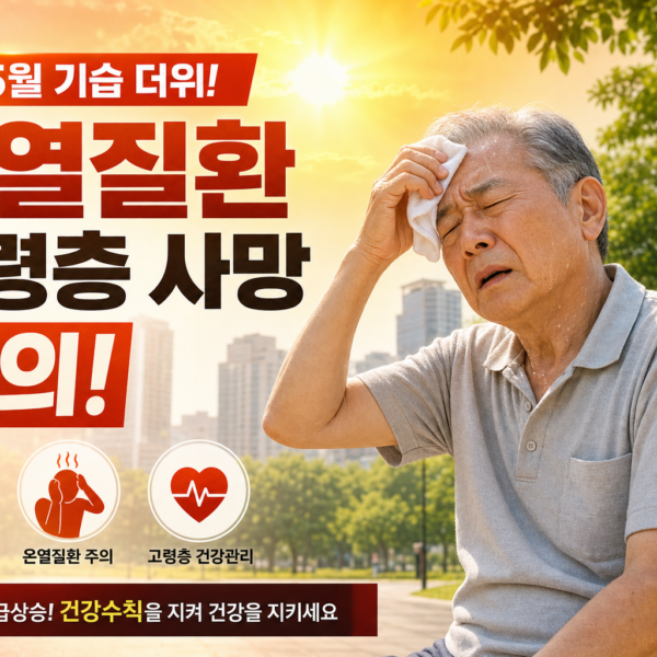 건강 온열질환 5월 기습 더위 고령층 사망 주의 관련 이미지
