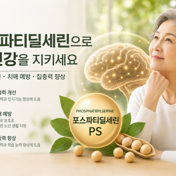 건강 포스파티딜세린 치매 예방 뇌 건강 관리법 관련 이미지