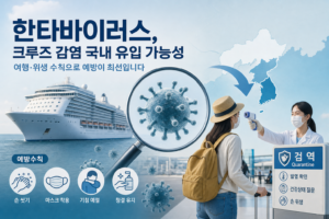 건강 한타바이러스 크루즈 감염 국내 유입 가능성 관련 이미지