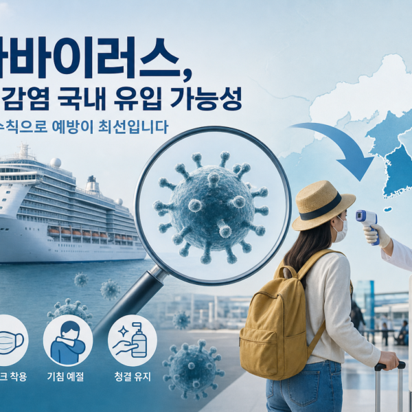 건강 한타바이러스 크루즈 감염 국내 유입 가능성 관련 이미지