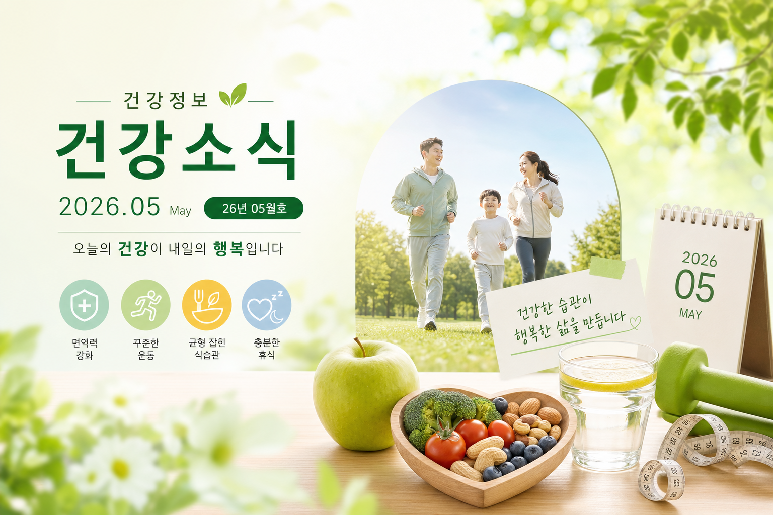 건강정보 건강소식 26년 05월호 주요 발행 내용 관련 이미지