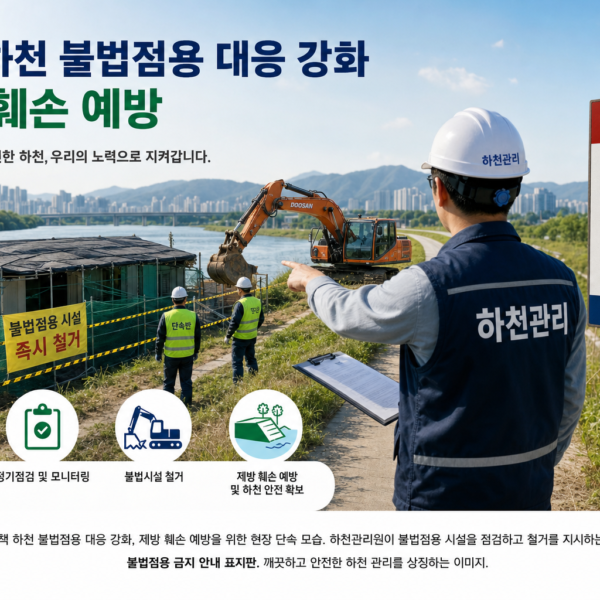 정책 하천 불법점용 대응 강화 제방 훼손 예방 관련 이미지