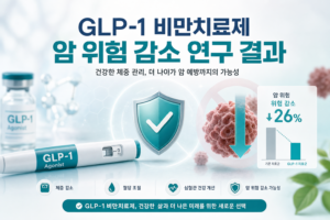 건강 GLP1 비만치료제 암위험 감소 연구 결과 관련 이미지