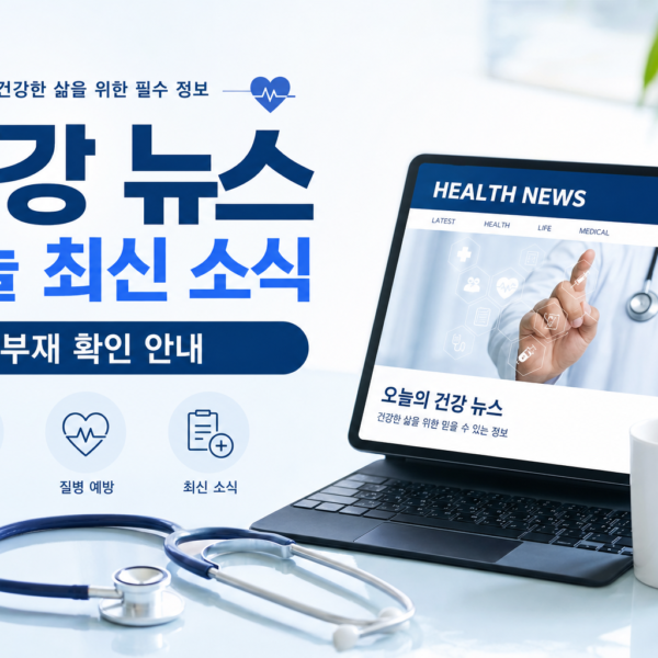 건강 건강뉴스 오늘 최신 소식 부재 확인 안내 관련 이미지