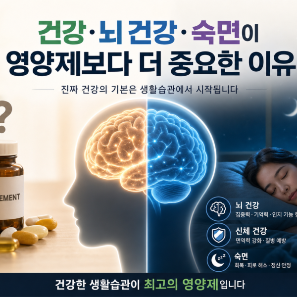 건강 뇌 건강 숙면이 영양제보다 더 중요한 이유 관련 이미지