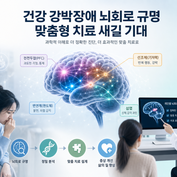건강 강박장애 뇌회로 규명 맞춤형 치료 새길 기대 관련 이미지