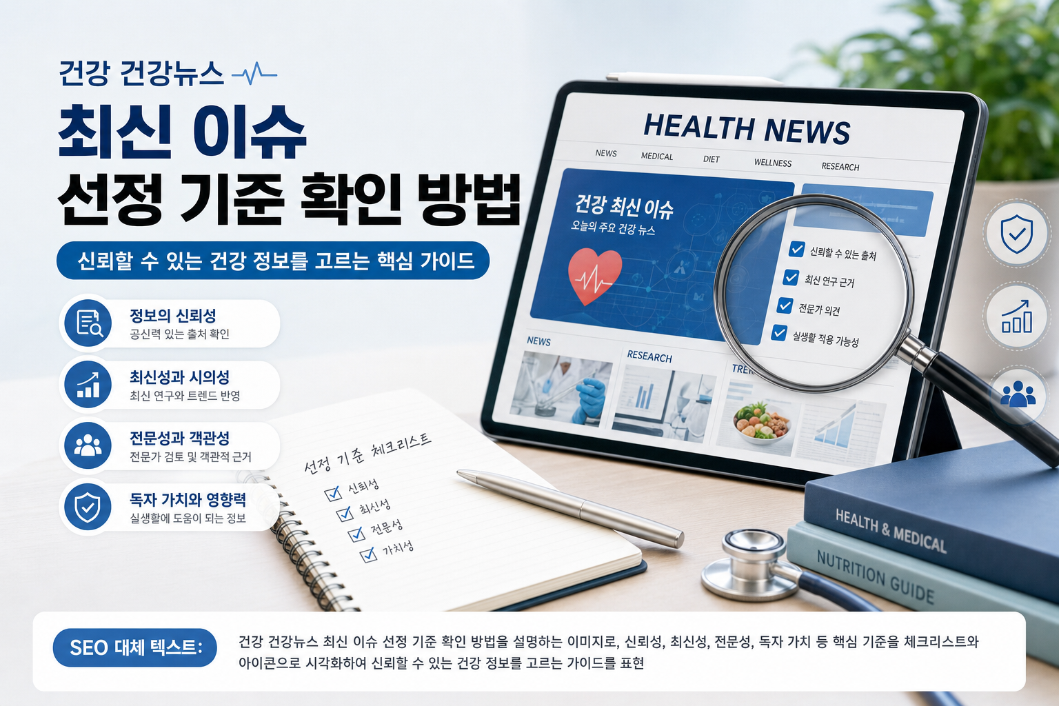 건강 건강뉴스 최신 이슈 선정 기준 확인 방법 관련 이미지