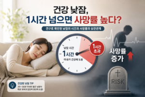 건강 낮잠 1시간 넘으면 사망률 높다는 연구 결과 관련 이미지