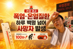 건강 폭염 온열질환 하루 백명 넘어 사망자 발생 관련 이미지