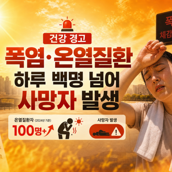 건강 폭염 온열질환 하루 백명 넘어 사망자 발생 관련 이미지